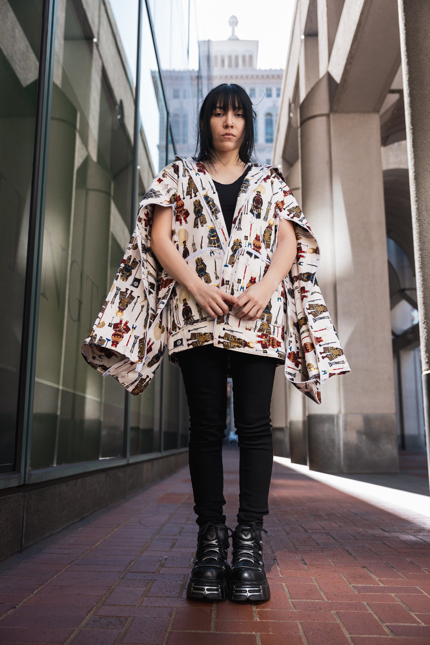 Daimyo Yoroi Jacket: Feudal Lord's Heartbreak