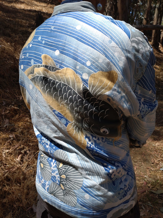 Koi Fish Jinbei - heiseikoatelier.myshofiy.com