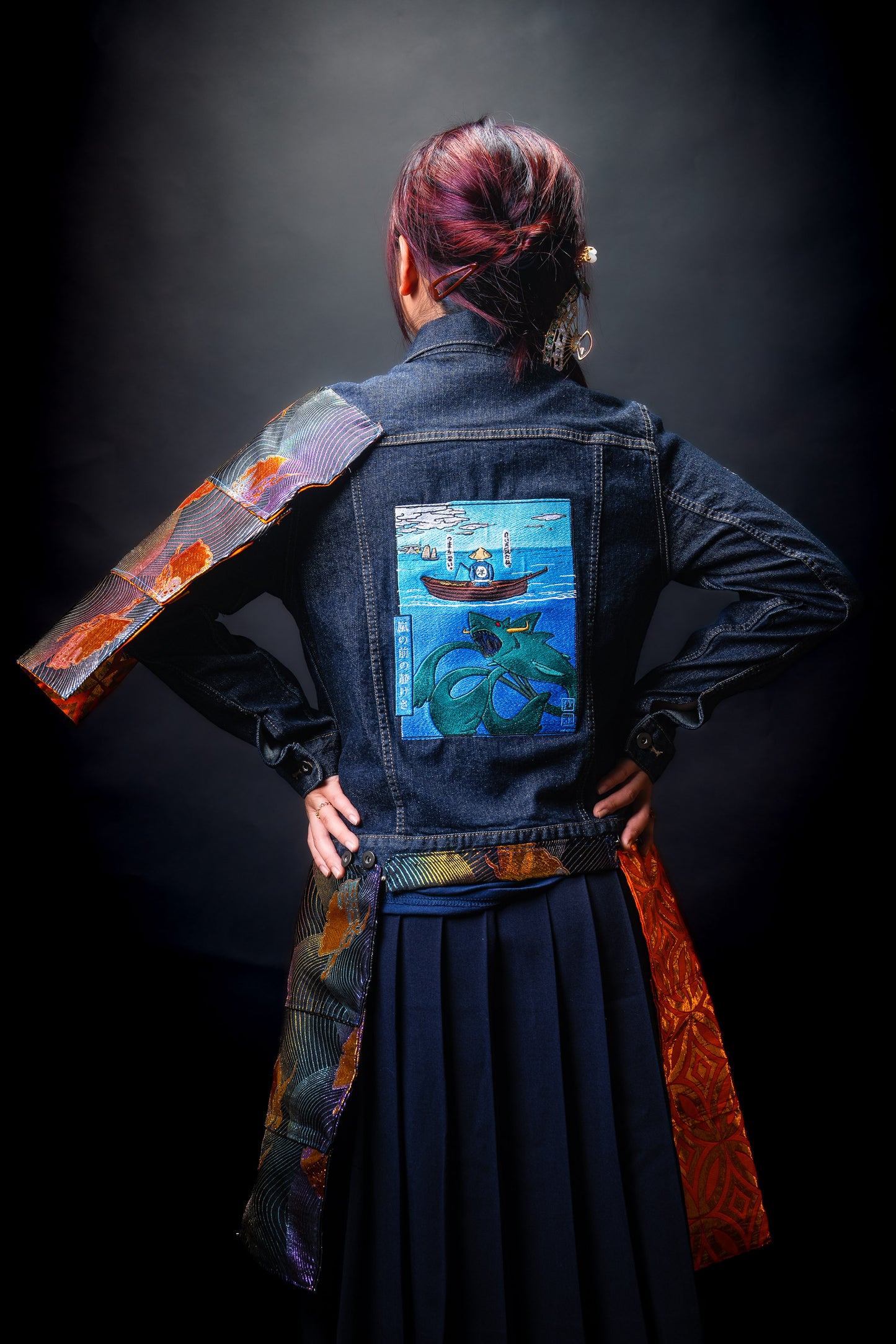 Sanbi Yoroi Jacket (三尾鎧ジャケット; Three Tail's Armor Jacket)