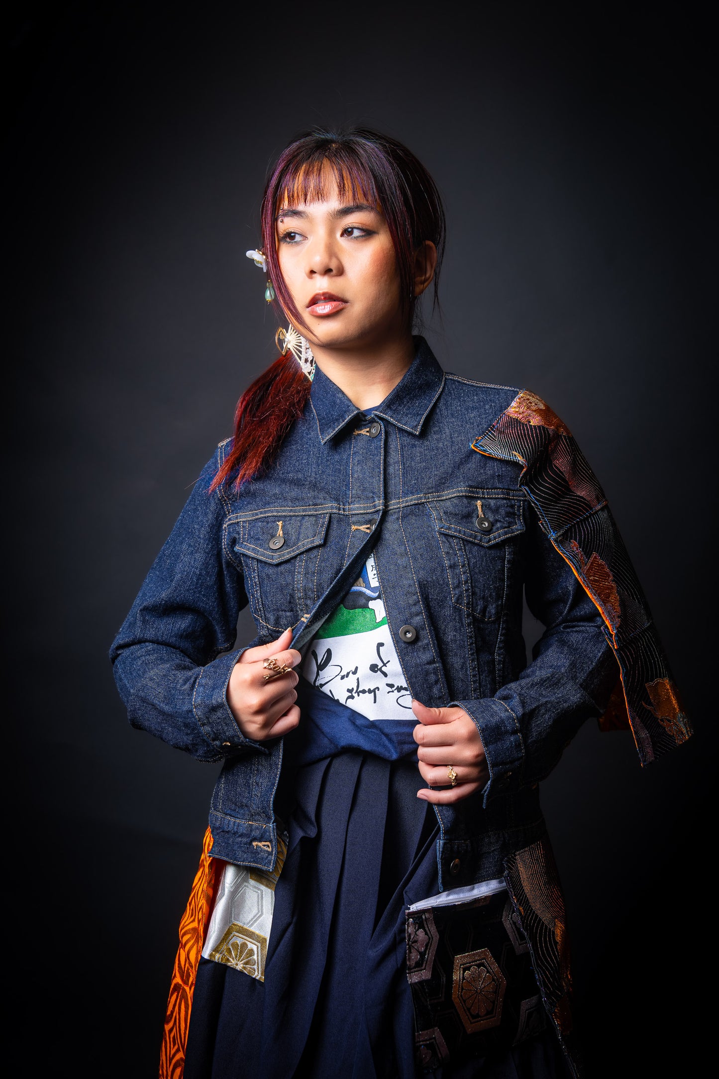 Sanbi Yoroi Jacket (三尾鎧ジャケット; Three Tail's Armor Jacket)