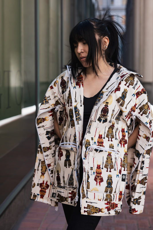 Daimyo Yoroi Jacket: Feudal Lord's Heartbreak