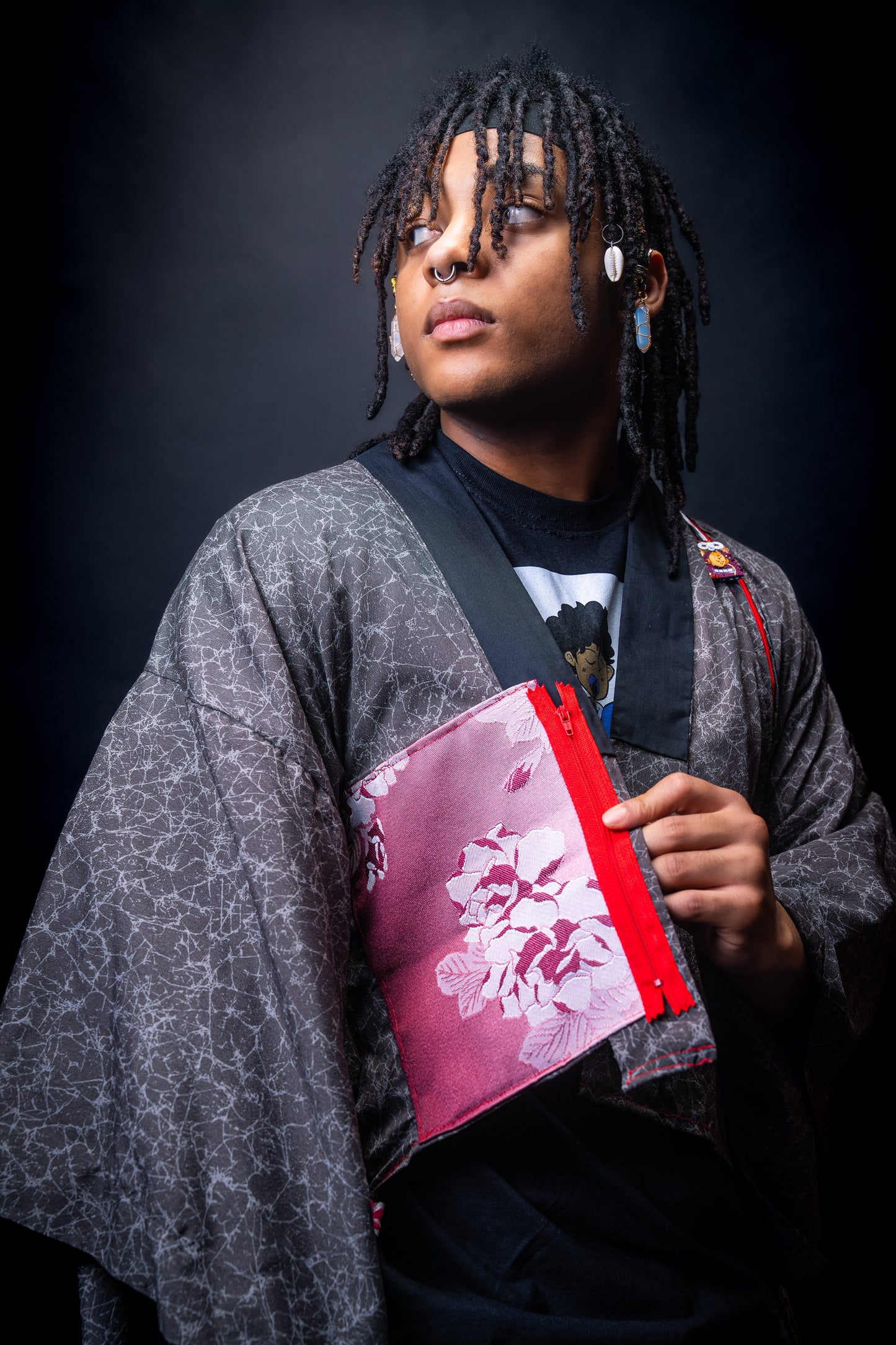 Roses of Edo: Kabuki Mono shirt.