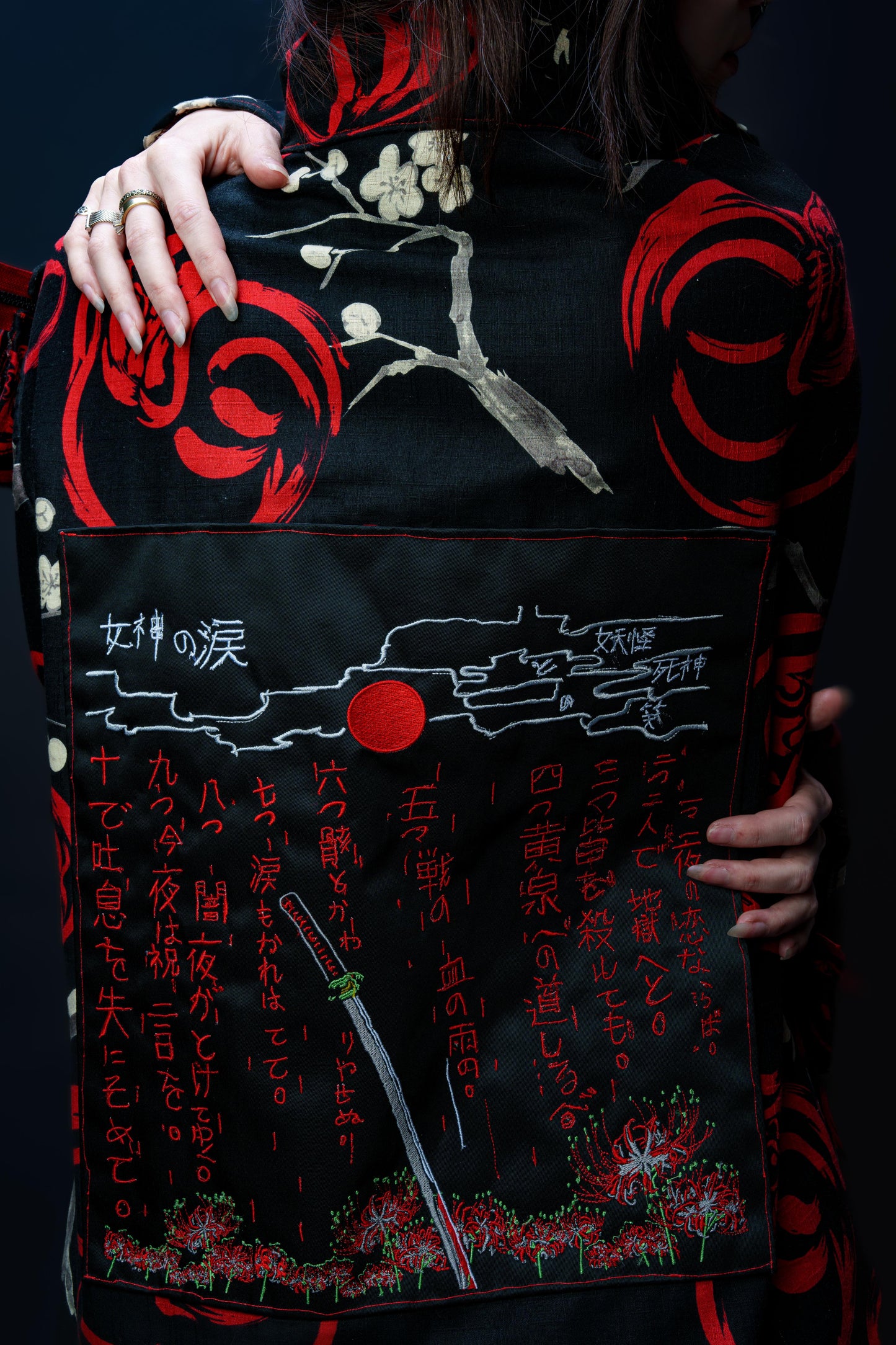 Daruma-Sensei Jacket: Dance of Bloodspray heiseikoatelier.myshofiy.com